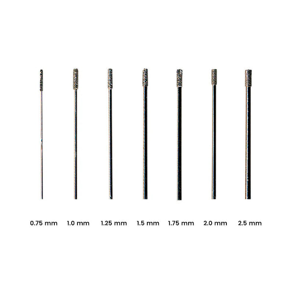 CabKing 7-piece diamond wire drill set